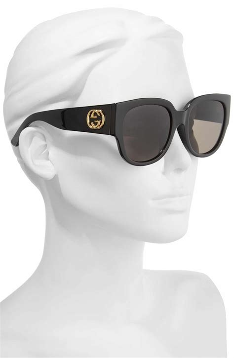 gucci 55mm|Gucci 55mm Square Sunglasses .